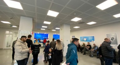 Konut projesi için sıraya girdiler