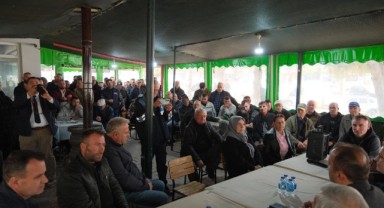 Köse, üreticilerle bir araya geldi