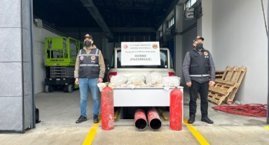 LPG tankı içerisine gizlenen uyuşturucu gümrük ekiplerince ele geçirildi