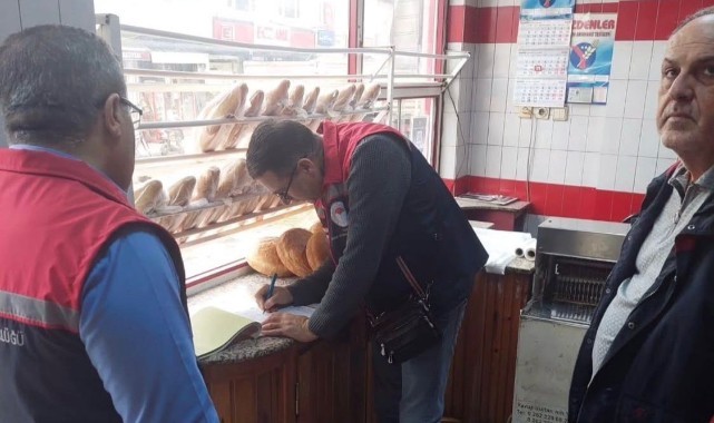 Market, fırın ve yemekhaneler tek tek kontrol edildi