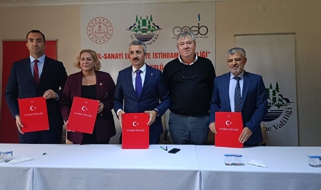 OSB ve Milli Eğitim Müdürlüğü protokol imzaladı
