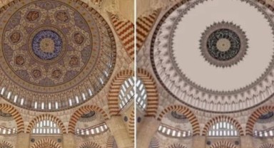 Selimiye Camisi'nin yeni kalem işi projesine durdurma kararı