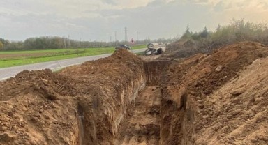 Süloğlu Barajı isale hattında çalışmalar sürüyor