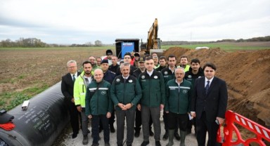 Süloğlu İsale Hattı’nda çalışmalar hızla devam ediyor