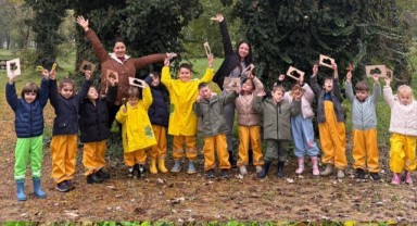 TED'li minik öğrenciler doğayla büyüyor