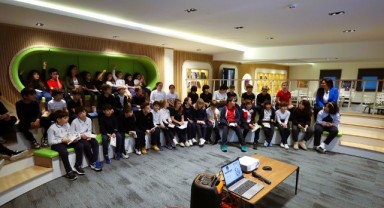 TED'li öğrencilerden doğaya dokunan etkinlik