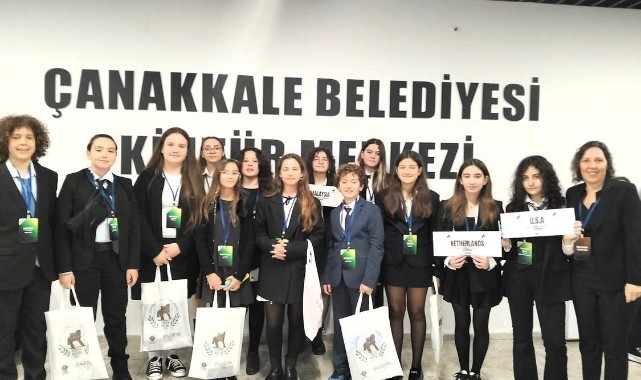 TroyMUN’da TED Edirne Koleji rüzgârı