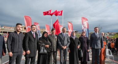 Üç Şehitler Anıtı’nın açılışı gerçekleştirildi