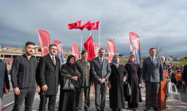 Üç Şehitler Anıtı’nın açılışı gerçekleştirildi