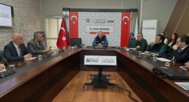 Ulusal Düzey Afet Tatbikatı öncesi toplantı