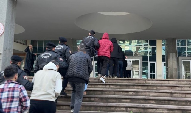 Yasa dışı bahis operasyonundaki şüpheliler adliyeye sevk edildi