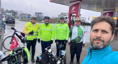 Yeşilay Edirne Şubesi'nden bisiklet turu