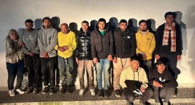 36 düzensiz göçmen yakalandı