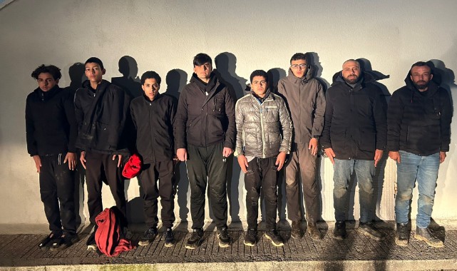 36 düzensiz göçmen yakalandı
