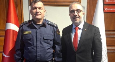 Albay Ermiş'ten iletişim başkanlığına ziyaret