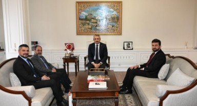 Avusturya İslam Federasyonu Başkanı Çakmak, Vali Sezer'i ziyaret etti