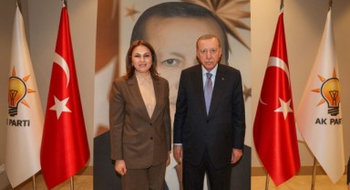 Belgin İba ve AK Parti Edirne Teşkilatı’ndan Cumhurbaşkanı Recep Tayyip Erdoğan’a Ziyaret