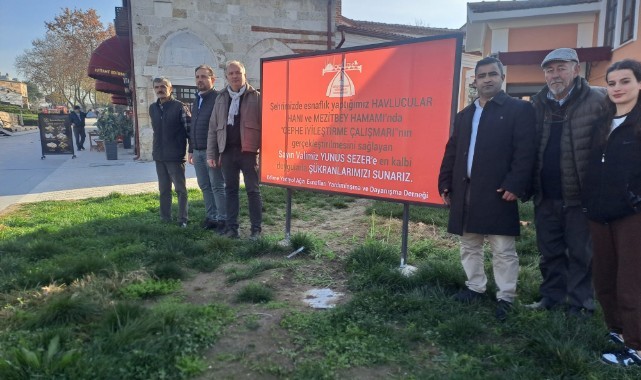 Esnaftan Vali Sezer’e teşekkür