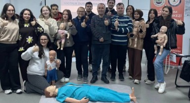 Geleceğin öğretmenleri ilkyardımda yetkinlik kazandı