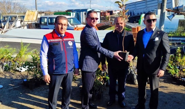Havsa Kaymakamlığı’ndan köylere fidan desteği