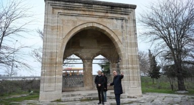 Köprü kalıntılarının bulunduğu alan ok meydanı ve yağlı güreş sahası olacak