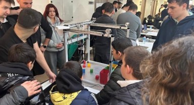 Koruma altındaki çocuklar üniversitede proje heyecanı yaşadı