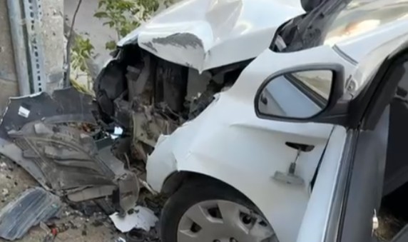 Motosiklet sürücüsü ağır yaralandı