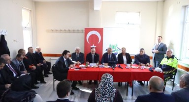 Muhtarlardan Vali Sezer'e teşekkür