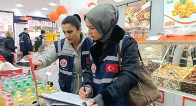 Saraçlar Caddesi’nde yılbaşı denetimi