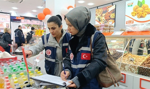 Saraçlar Caddesi’nde yılbaşı denetimi