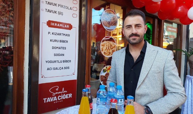 Saraçlar Tava Ciğer işletmesi açıldı