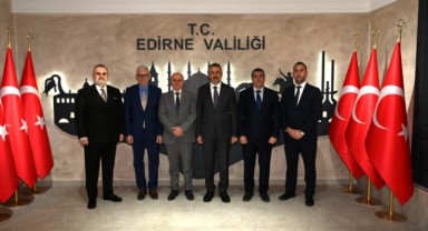 Sezer, Arnavutluk heyetini makamında kabul etti