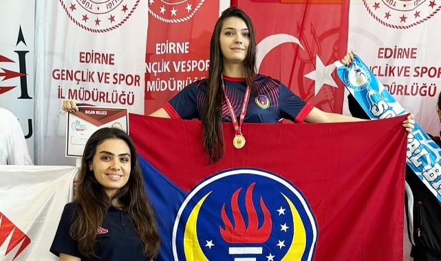 TED Edirne Koleji öğrencisi Çınarkök, turnuvaya damga vurdu