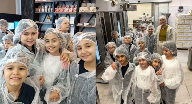 TED'li miniklerden üretim tesisine ziyaret