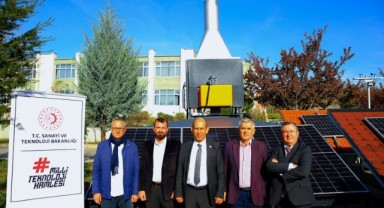 Trakya Üniversitesinde güneş enerjili tohum kurutma makinesi tanıtıldı