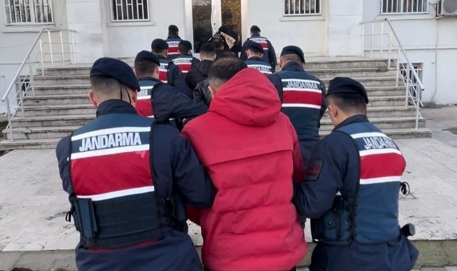 Yakalanan 5 şüpheli tutuklandı
