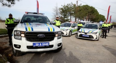 Yeni polis araçları hizmete alındı