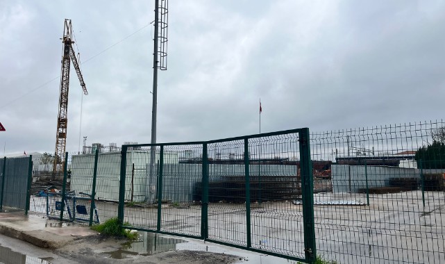 Yeni tren garı şekillenmeye başladı