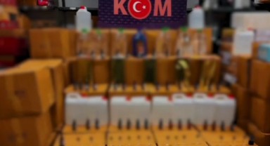 Yılbaşı öncesi kaçak alkol operasyonu