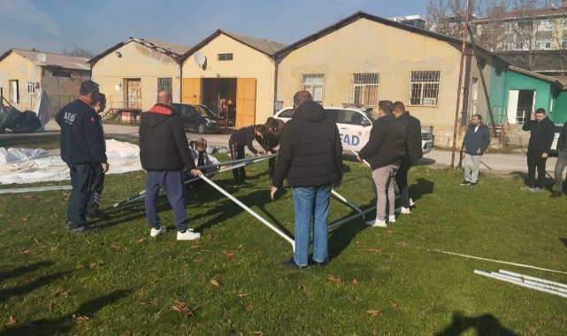 AFAD tarafından Gençlik ve Spor Müdürlüğü personeline eğitim verildi