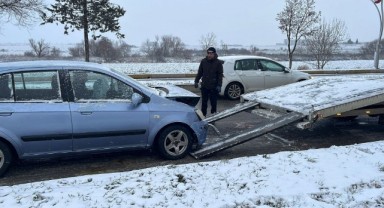 Buzlanma kazaları beraberinde getirdi