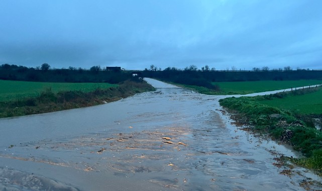 Edirne’de kış yağışları üreticileri umutlandırdı