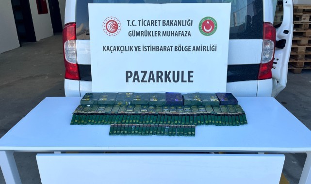 Elektronik sigaraların içerisine gizlenmiş uyuşturucu ele geçirildi