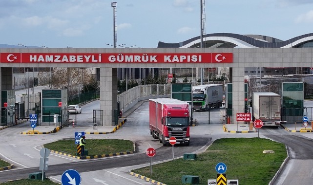 İhracat taşımalarında kilit rol Kapıkule