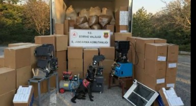 Kaçak sigara imalathanesine baskın