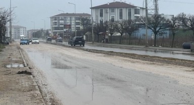 Kavşak değil çamur deryası