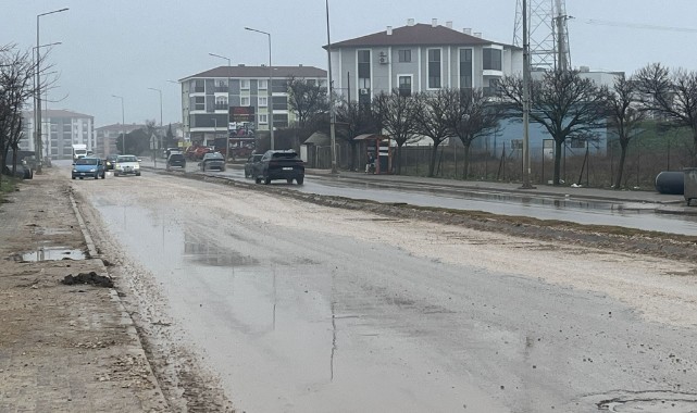 Kavşak değil çamur deryası