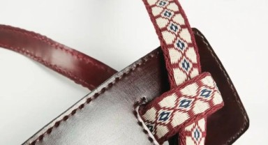 Köklerden ilham alan motifler deri tasarımlarla buluştu