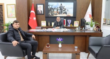 Köse, genç üreticiyle görüştü