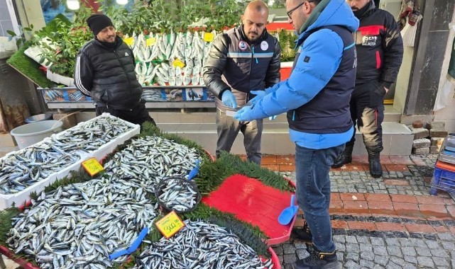 Su ürünleri denetimi gerçekleştirildi